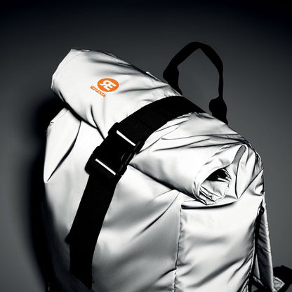 BRIGHT ROLLPACK – Reflektierender Rolltop-Rucksack