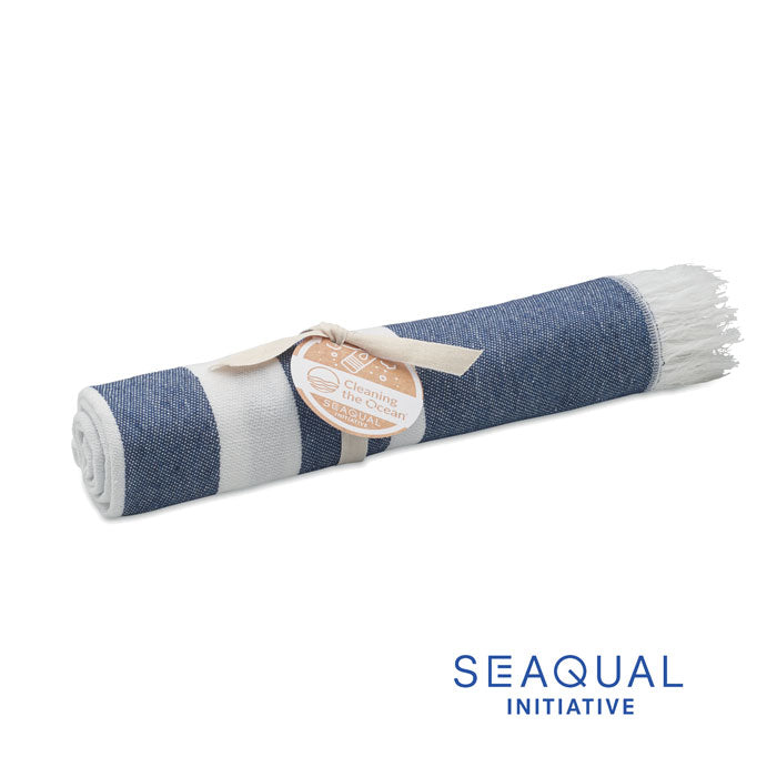 WAVE - Toalla hammam SEAQUAL® 100x170