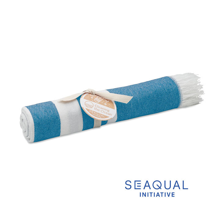 WAVE - Toalla hammam SEAQUAL® 100x170