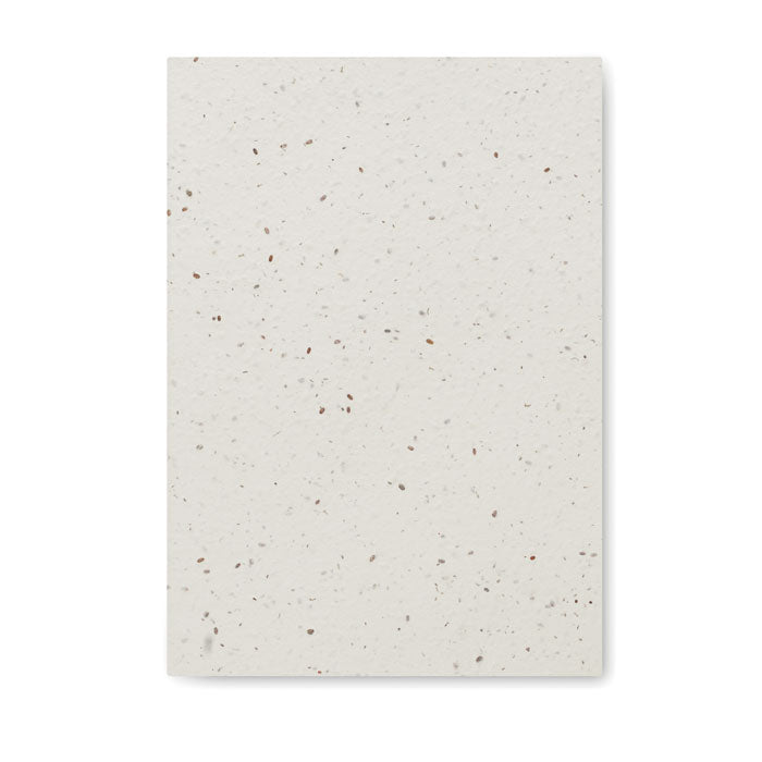 LIVRE DE GRAINES - Carnet de couverture en papier de graines A5