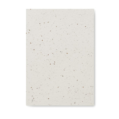 LIVRE DE GRAINES - Carnet de couverture en papier de graines A5