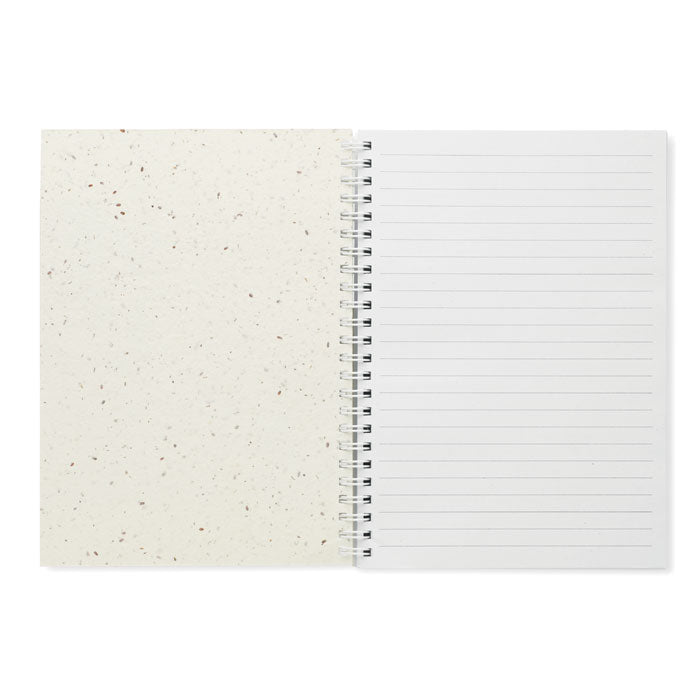 SEED RING - Carnet de couverture en papier graine A5