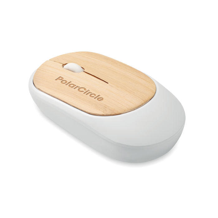 CURVY BAM - Mouse wireless in bambù