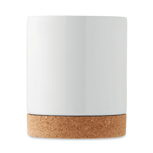 KAROO SUBLIM - Taza de corcho de cerámica para sublimación