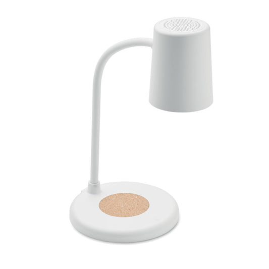 SPOT - Cargador inalámbrico, lámpara altavoz