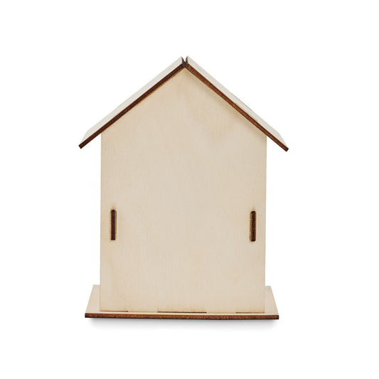 PAINTHOUSE - Kit de casa para pájaros de madera DIY