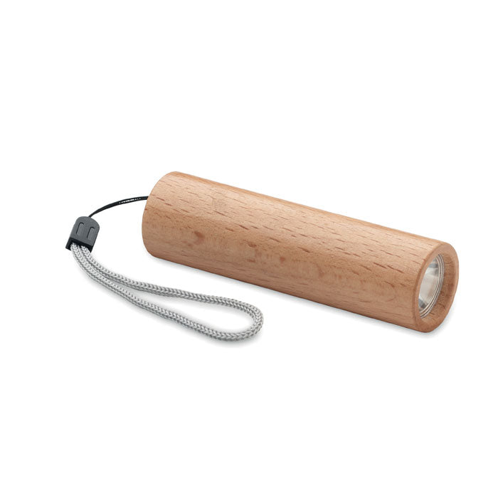 LITE - Torcia ricaricabile in legno di faggio