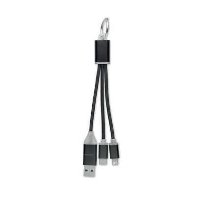 AZUL - Cable de carga 4 en 1 tipo C