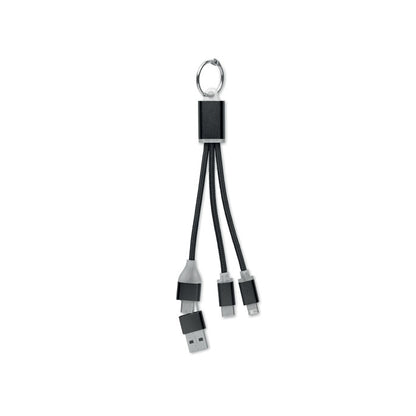 AZUL - Cable de carga 4 en 1 tipo C