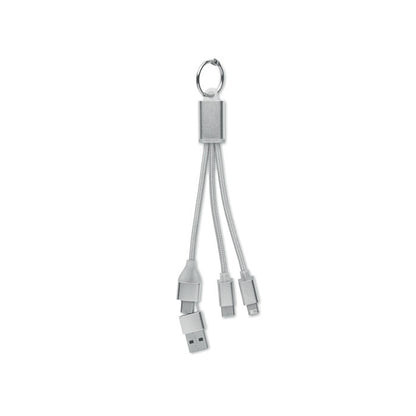 AZUL - Cable de carga 4 en 1 tipo C
