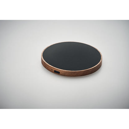 ACAWAI - Carregador sense fil en acàcia 15W