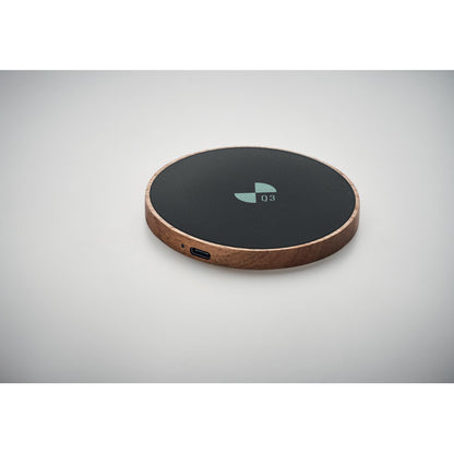 ACAWAI - Carregador sense fil en acàcia 15W
