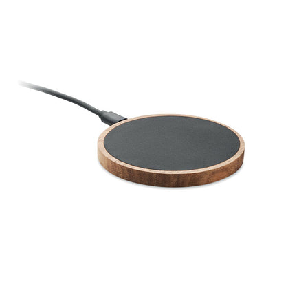 ACAWAI - Carregador sense fil en acàcia 15W