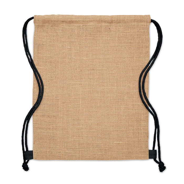 FUKURO - Borsa con coulisse in iuta