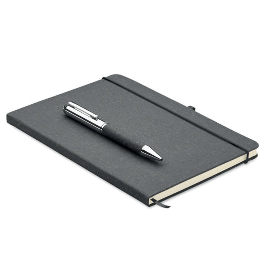 ELEGANOTE - Set quaderno in pelle riciclata