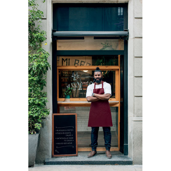 GAMMA - Organic cotton apron 240 gr/m²