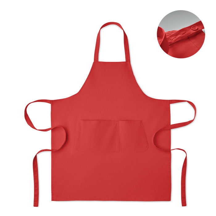 GAMMA - Organic cotton apron 240 gr/m²