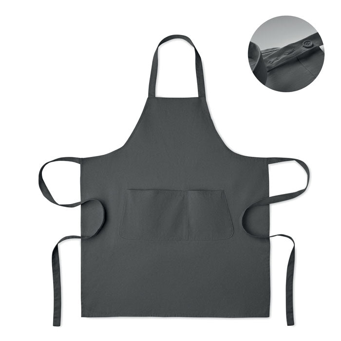 GAMMA - Organic cotton apron 240 gr/m²
