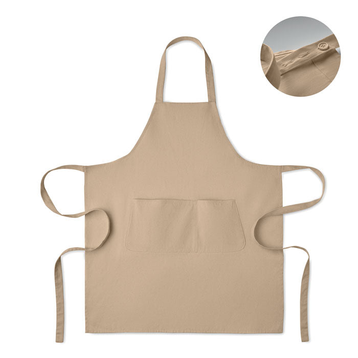 GAMMA - Organic cotton apron 240 gr/m²