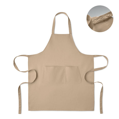 GAMMA - Organic cotton apron 240 gr/m²