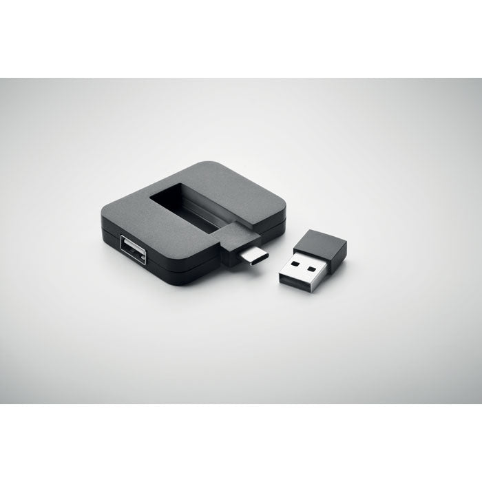 SQUARE-C - Concentrateur USB 4 ports