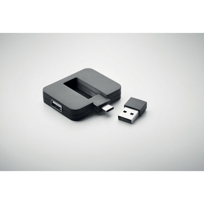 SQUARE-C - Concentrateur USB 4 ports