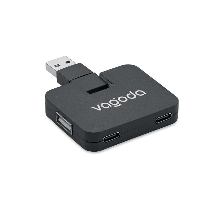 SQUARE-C - Concentrateur USB 4 ports