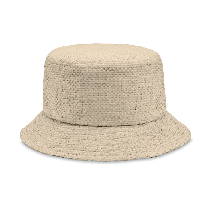 BILGOLA+ - CHAPEAU SEAU PAILLE EN PAPIER