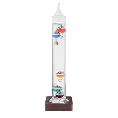 GALI - Thermomètre Lion en verre 28cm