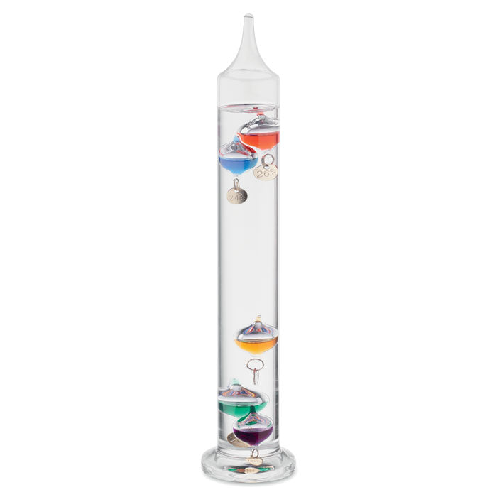 GALI - Thermomètre Lion en verre 28cm