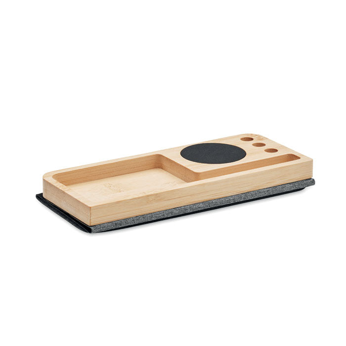 PANDU - Chargeur sans fil en bambou 15W