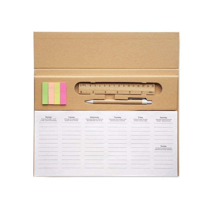MEMWEEK - Weekly desktop planner
