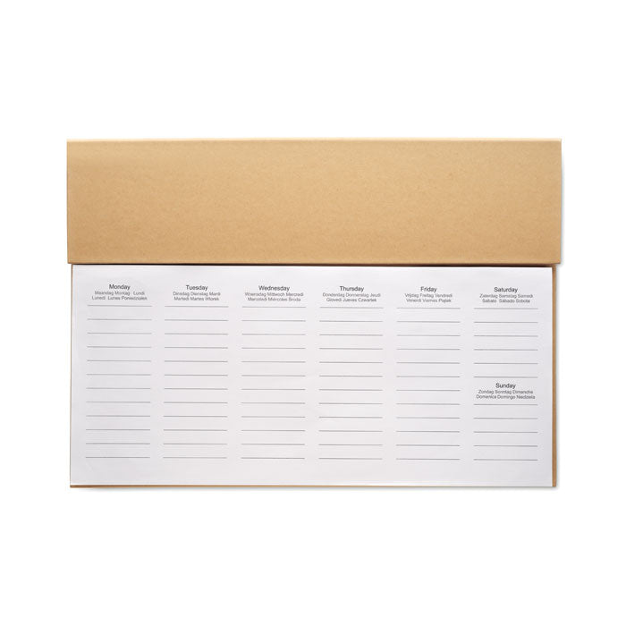 MEMWEEK - Weekly desktop planner