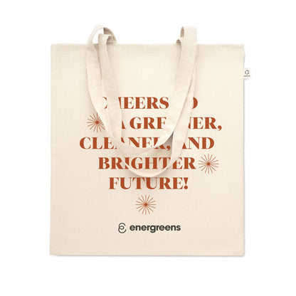 VIVEKA - Bolsa shopping de algodón reciclado