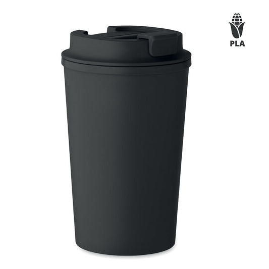 BEIBAKU - Bicchiere a doppia parete in PLA da 350 ml