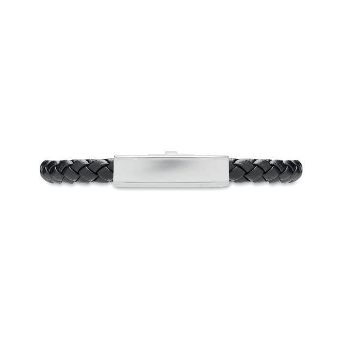 FAULETI - Pulsera trenzada de piel sintética