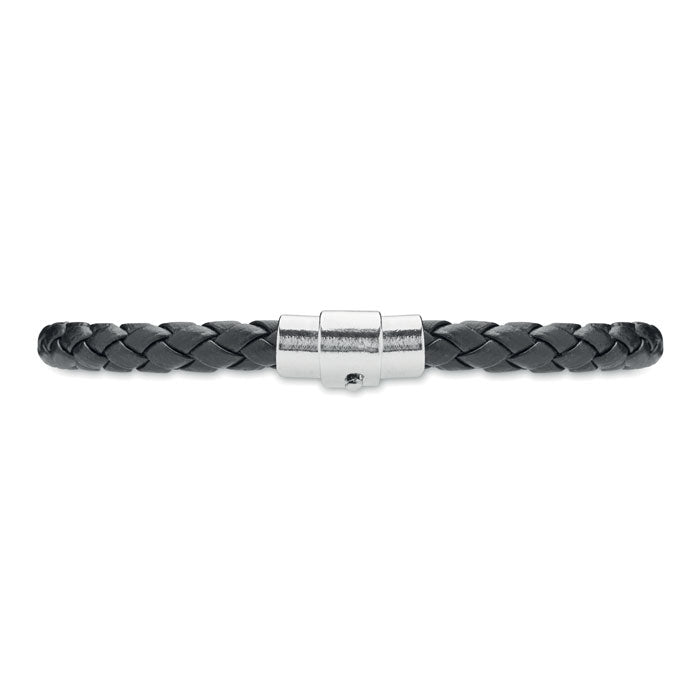 FAULETI - Pulsera trenzada de piel sintética