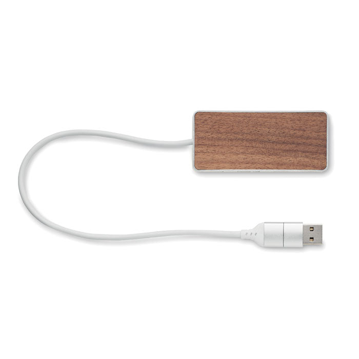 UBAH - USB-Hub 4 Anschlüsse 27,5 cm