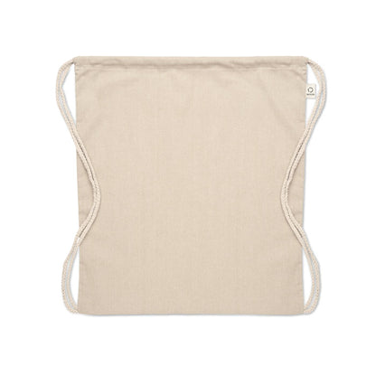 CABETRI - Borsa con coulisse in cotone riciclato