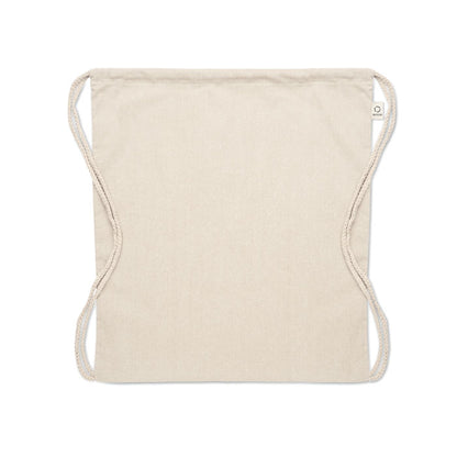 CABETRI - Borsa con coulisse in cotone riciclato