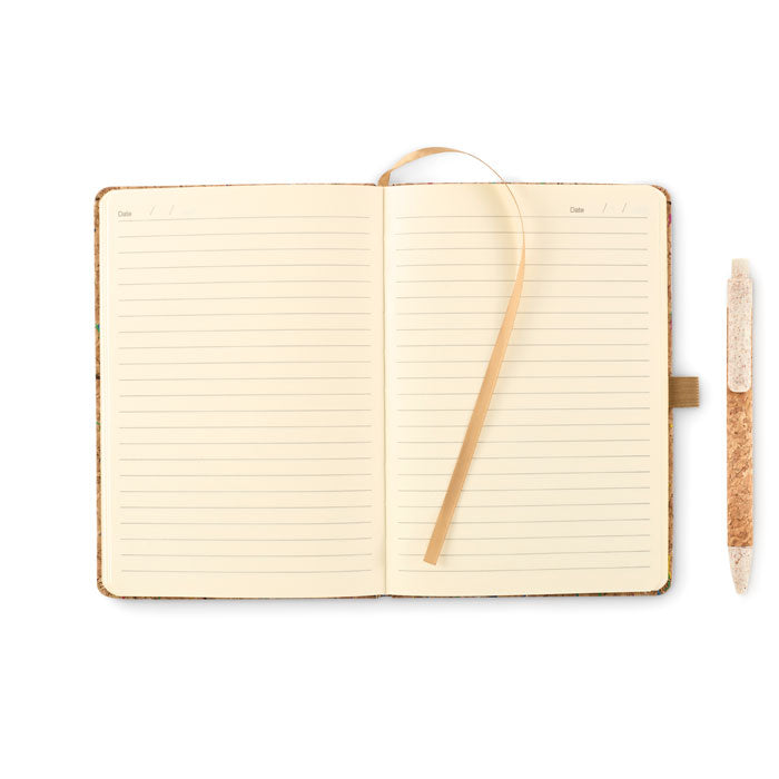 CORNOTA - A5 cork coloured notebook