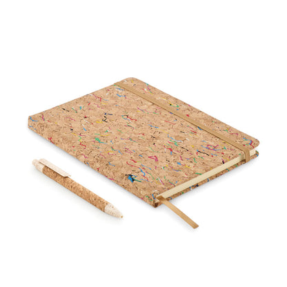 CORNOTA - A5 cork coloured notebook