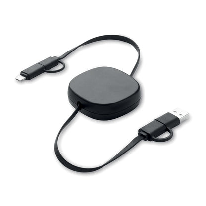 LINEA - Cable de carga retráctil 60W