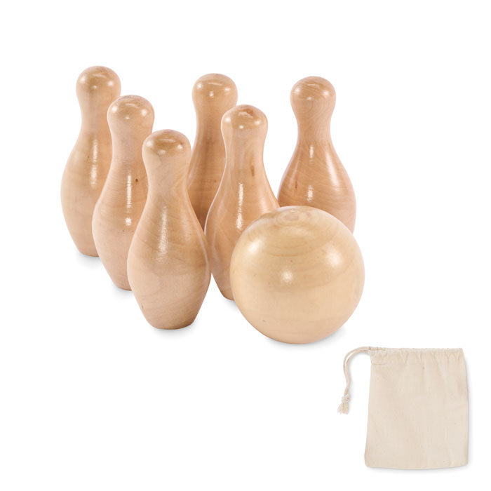 BOLITO - Mini joc de bitlles de fusta de pi