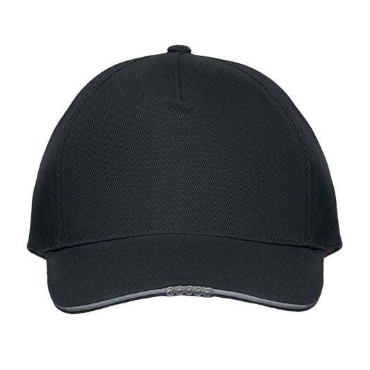 LUZCAP – 5-Panel-LED-Baumwollkappe 220 g/m²