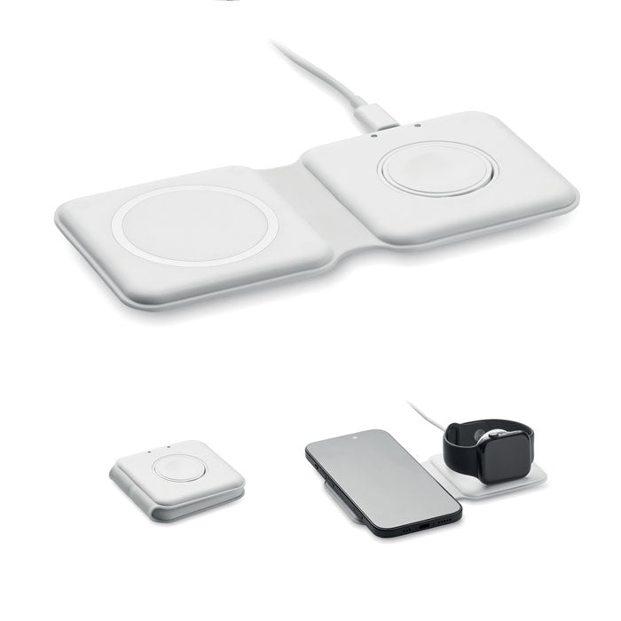 FLIP – 2-in-1 faltbares Ladegerät 15 W