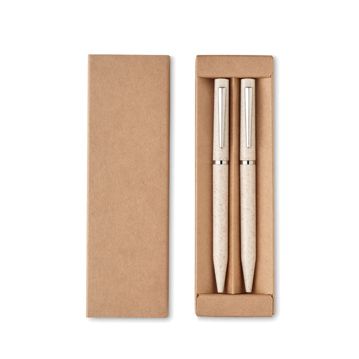 PEAT - Set penne twist in paglia di grano/ABS