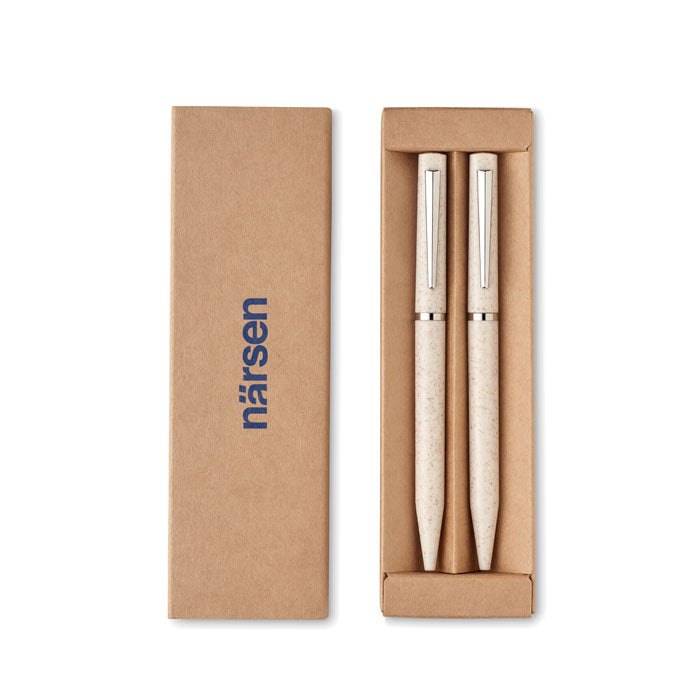 PEAT - Set penne twist in paglia di grano/ABS
