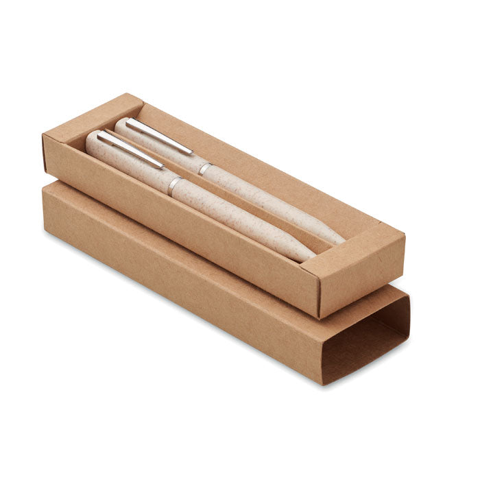 PEAT - Set penne twist in paglia di grano/ABS