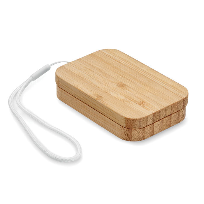 CHARGOO - Chargeur sans fil 15W en bambou